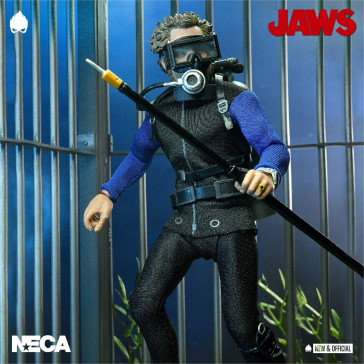 NECA - Jaws Clothed Action Figure Matt Hooper (Shark Cage) 20 cm