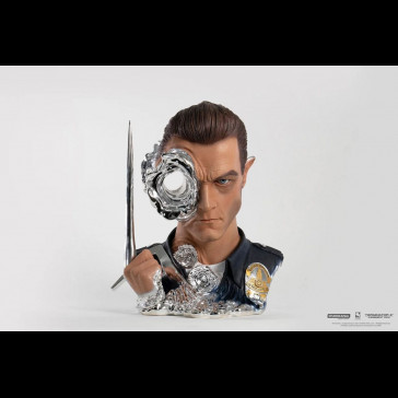 PURE ARTS DELUXE - Terminator 1/1 T-1000 Art Mask Painted Version 44 cm