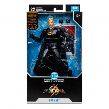 McFARLANE - DC The Flash Movie Action Figure Batman Multiverse Unmasked (Gold Label) 18 cm
