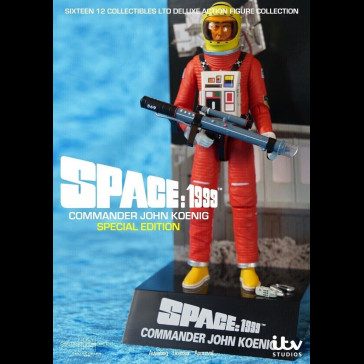 SIXTEEN 12 - Space 1999 Commander John Koenig Alpha Laser A.Figure