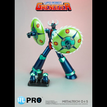 HIGH DREAMS - Gin Gin UFO Robot Grendizer Diecast Action Figure Metaltech 04 Super (Metallic Application) 17 cm