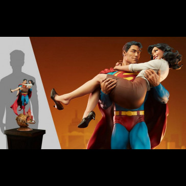 SIDESHOW - DC Comics: Superman and Lois Lane Diorama
