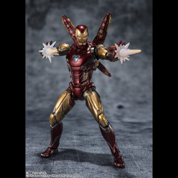 BANDAI - Avengers: Endgame S.H. Figuarts Action Figure Iron Man Mark 85 (Five Years Later - 2023) (The Infinity Saga) 16 cm