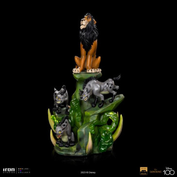 IRON STUDIOS DELUXE - Lion King Scar Deluxe 1/10 Statue