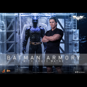 HOT TOYS - DC Comics: Batman Armory with Bruce Wayne 1:6 Scale Figure Set