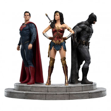 WETA - Zack Snyder's Justice League Statue 1/6 Set Completo: Batman - Wonder Woman - Superman 37cm.