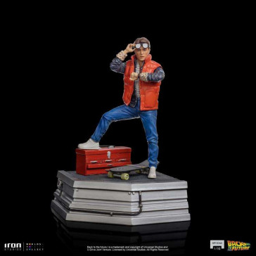 IRON STUDIOS - Bttf1 Marty 1/10 Statue