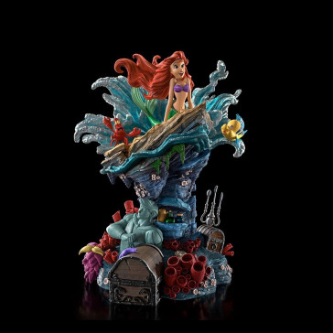 IRON STUDIOS DELUXE - La Sirenetta Little Mermaid Disney 100th 1/10 Statue