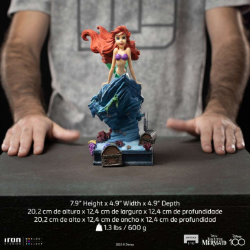 IRON STUDIOS - La Sirenetta Little Mermaid Disney 100th 1/10 Statue