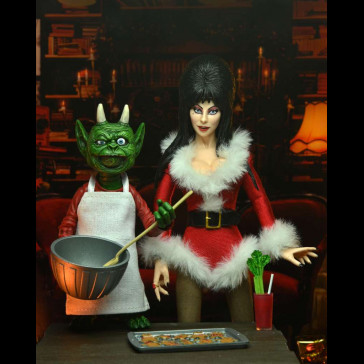 NECA - Elvira Very Scary Xmas Deluxe A.Figure