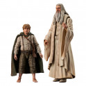 DIAMOND - Sam & Saruman Lord of the Rings Select A.Figures 18 cm Series 6