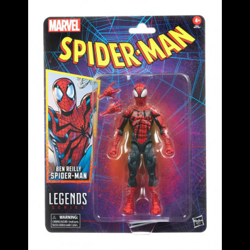 HASBRO - Spider-Man Marvel Legends Retro Collection Actionfigur Ben Reilly Spider-Man 15 cm