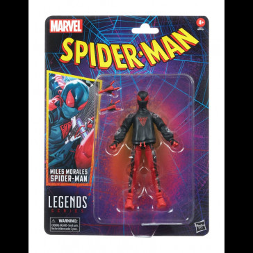 HASBRO - Spider-Man Marvel Legends Retro Collection Actionfigure Miles Morales Spider-Man 15 cm