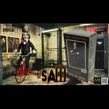 NECA - Saw Action Figure with Sound Billy with Tricyle 30 cm