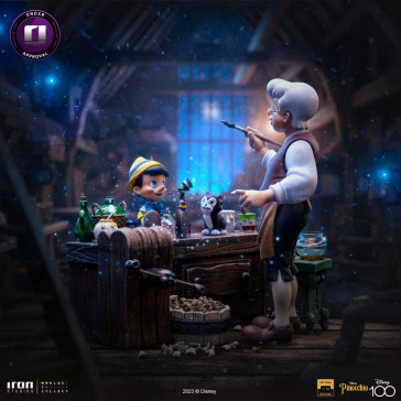 IRON STUDIOS DELUXE - Pinocchio Disney 100th Dlx 1/10 Statue