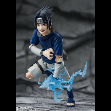BANDAI - Naruto S.H. Figuarts Action Figure Sasuke Uchiha -Ninja Prodigy of the Uchiha Clan Bloodline- 13 cm