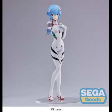 SEGA - Eva 3.0+1.0 Rei Hand Over White Spm Fig