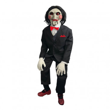 TRICK OR TREAT - Saw Prop Billy the Puppet 119 cm Deluxe Sound and Motion