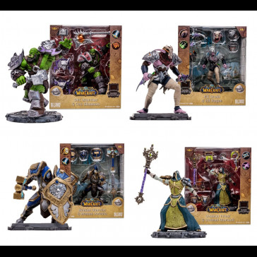 McFARLANE - World of Warcraft A. Figure Set di 4