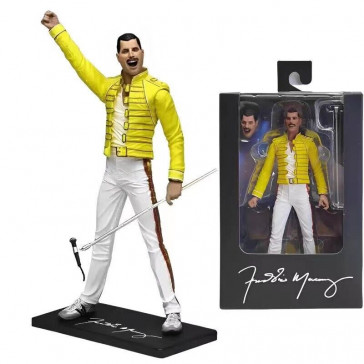NECA - Queen Freddie Mercury Yellow Jacket A.Figure