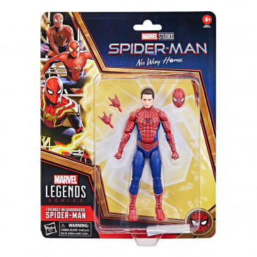 HASBRO - Spider-Man: No Way Home Marvel Legends Action Figure Friendly Neighborhood Spider-Man 15 cm