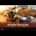 HOT TOYS - Back to the Future III Movie Masterpiece Vehicle 1/6 DeLorean Time Machine 72 cm