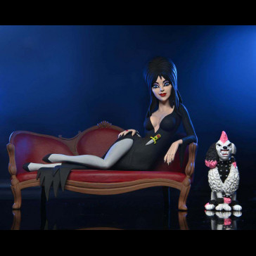 NECA - Elvira On Couch Toony Terrors Boxed Set