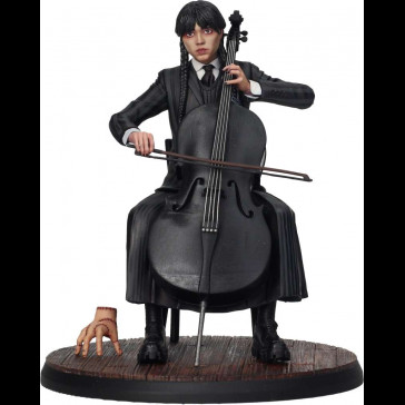 SD TOYS - Wednesday Mercoledì Addams con Mano 15 Cm Figure