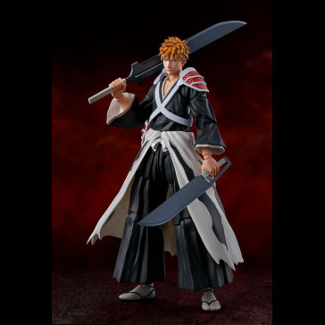 BANDAI - Bleach Ichigo Kurosaki Dual Zangetsu SH Figuarts