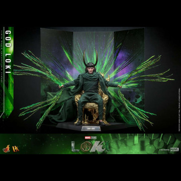 HOT TOYS - Marvel: Loki - God Loki 1:6 Scale Figure