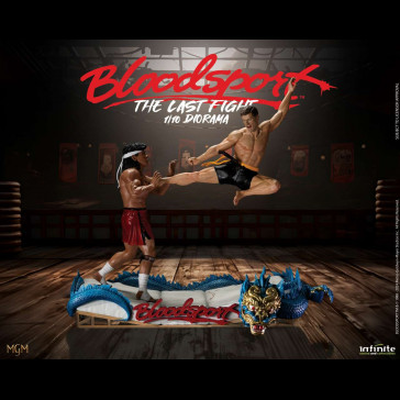 INFINITE STATUE - Van Damme Bloodsport The Last Fight 1/10 Diorama Statue