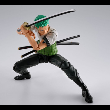 BANDAI - One Piece Roronoa Zoro Romance Dawn SH Figuarts