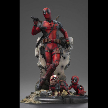 IRON STUDIOS - Deadpool & Wolverine Deadpool 1/10 statue