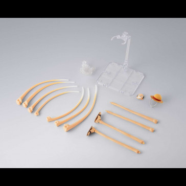 BANDAI - One Piece S.H. Figuarts Accessories Monkey D. Luffy Romance Dawn Gum-Gum Option Parts Set