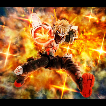 BANDAI - My Hero Academia S.H.Figuarts Action Figure Katsuki Bakugo 15 cm