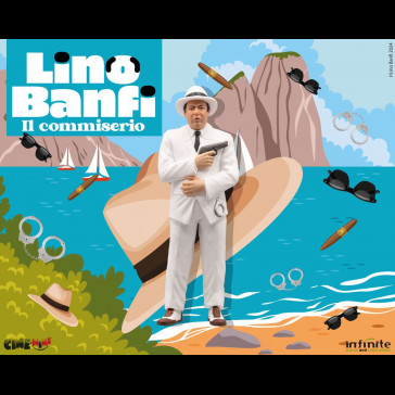 INFINITE STATUE - Lino Banfi Il Commisserio Cinemini PVC