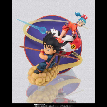 BANDAI - Dragon Ball Figuarts ZERO PVC Statue Son Goku & Bulma 18 cm
