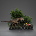 IRON STUDIOS - Jurassic Park Demi Art Scale Statue 1/20 T-Rex Chase 30 cm