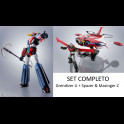 BANDAI - Grendizer U + Spazer + Mazinger Z SET Robot Spirits