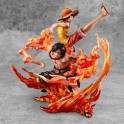 MEGAHOUSE - One Piece p.o.p Neo-Max Luffy Ace 20th limited version
