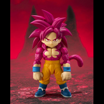BANDAI - Dragon Ball Daima S.H.Figuarts Son Goku Mini Supersaiyan 4