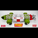 ZICA TOYS - Space 1999 Eagle 1976 Retro Dinky edition playset