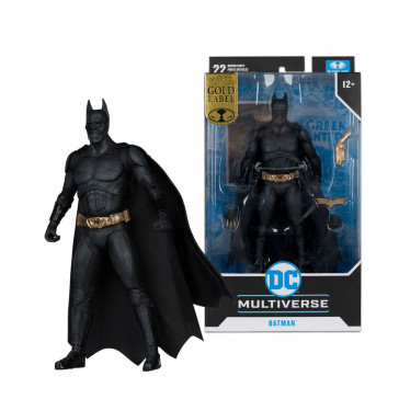 McFARLANE - Batman Begins DC Multiverse Action Figure Batman (Gold Label) 18 cm