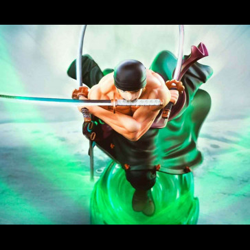 ABYSTYLE - One piece: Zoro 1:10 pvc statua