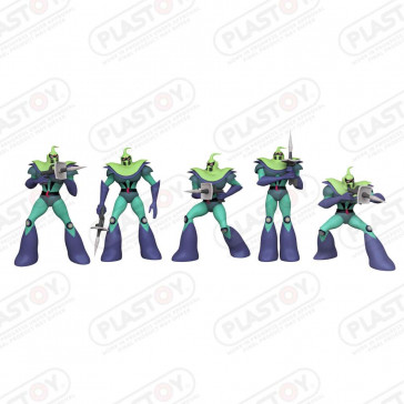 PLASTOY - Grendizer Vegan Soldiers Figure Set