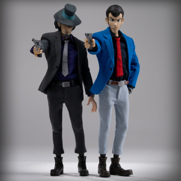 INFINITE STATUE DELUXE - Lupin the 3rd "The italian adventure" Lupin & Jigen 1/6 A. Figure