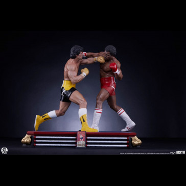 PCS COLLECTIBLES - Rocky III Diorama 1/4 Statue Rocky Balboa & Apollo Creed 48 cm