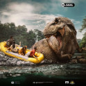 IRON STUDIOS - Jurassic World Rebirth T-Rex River Scene 1/20 statue