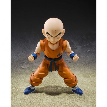 BANDAI - Dragon Ball S.H.Figuarts Action Figure Krillin Son Goku´s old Friend 11 cm