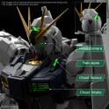 BANDAI - Pg Gundam Nu Unleashed 1/60 con LED